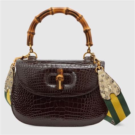 bamboo bar tracolla gucci grande|Gucci bamboo 1947.